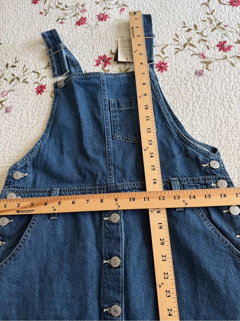 Levi's Women’s Tico Jumper Dres | Denim Blue Size Small - Picture 6 of 11